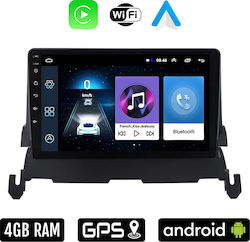 Car-Audiosystem Dodge Reise 2008-2011 (Bluetooth/USB/WiFi/GPS/Apple-Carplay/Android-Auto) mit Touchscreen 9"