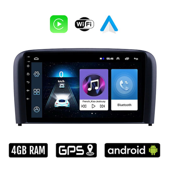 Автомобилна Аудио Система (Блутут/USB/WiFi/GPS/Apple-Carplay/Android-Auto) с Тъчскрийн 9"