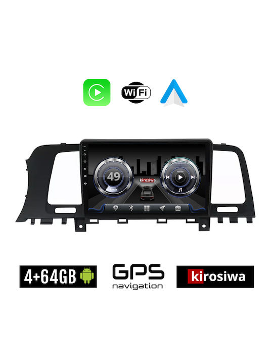 Kirosiwa Car Audio System for Nissan Murano 2007-2014 (Bluetooth/USB/WiFi/GPS) with Touch Screen 9"