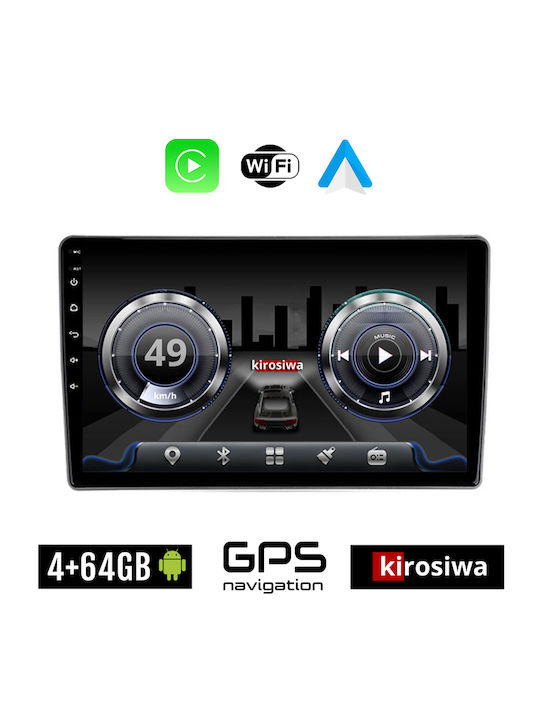 Kirosiwa Car Audio System for Citroen C5 2007-2017 (Bluetooth/USB/WiFi/GPS) with Touch Screen 10"