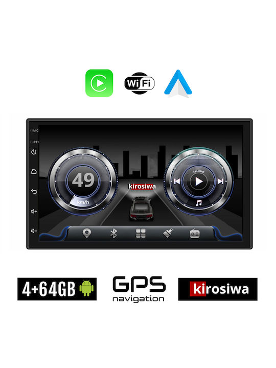 Kirosiwa Car Audio System for Volkswagen Golf 1998-2003 (Bluetooth/USB/WiFi/GPS) with Touch Screen 7"