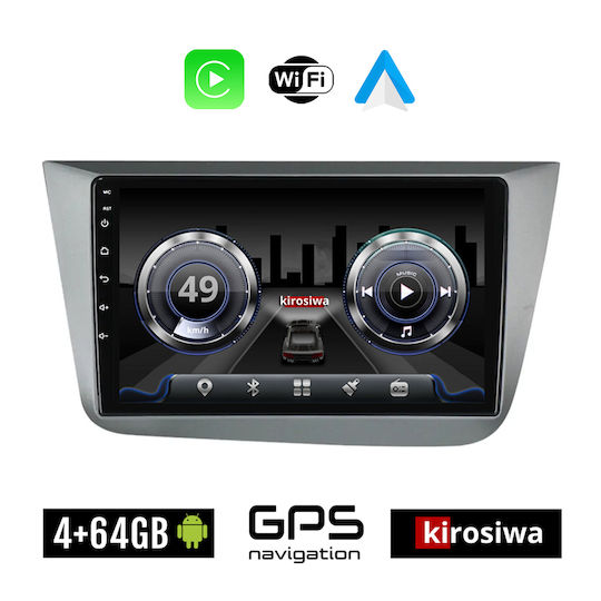 Kirosiwa Автомобилна Аудио Система (Блутут/USB/WiFi/GPS) с Тъчскрийн 9"