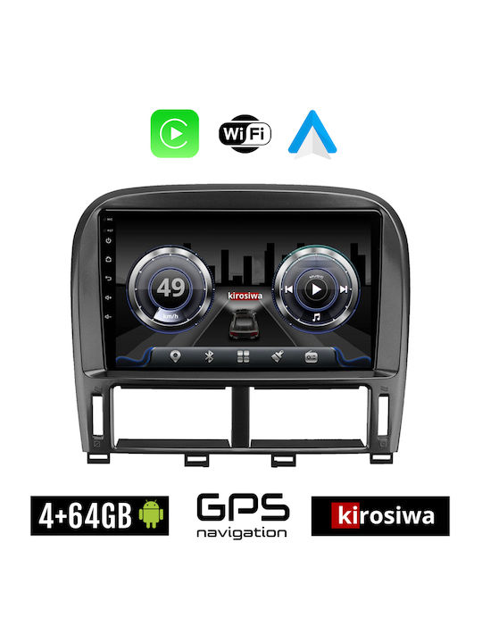 Kirosiwa Car Audio System for Jaguar XF Lexus LS 2000-2006 (Bluetooth/USB/WiFi/GPS) with Touch Screen 9"