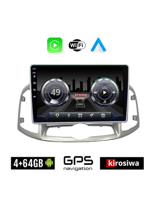 Kirosiwa Auto-Audiosystem für Chevrolet Captiva 2012 (Bluetooth/USB/WiFi/GPS) mit Touchscreen 9"