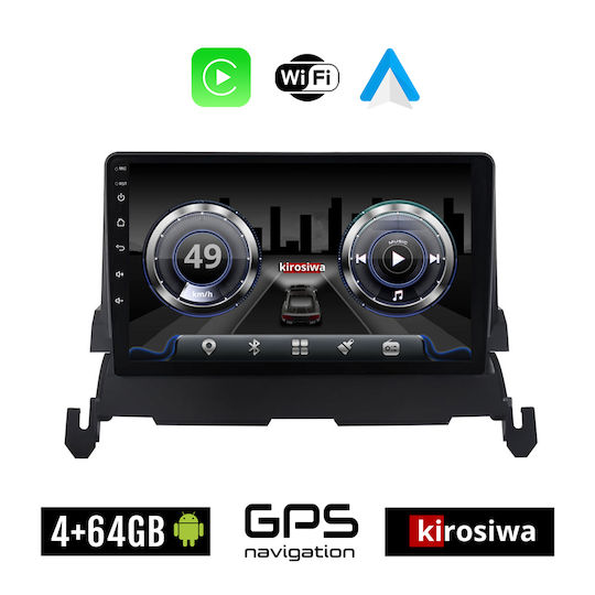 Kirosiwa Sistem Audio Auto Dodge Călătorie 2008-2011 (Bluetooth/USB/WiFi/GPS) cu Ecran Tactil 9"