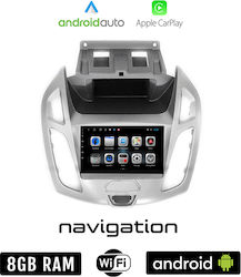 Sistem Audio Auto pentru Ford Tranzit Connect (Bluetooth/USB/WiFi/GPS/Apple-Carplay/Android-Auto) cu Ecran Tactil 7"
