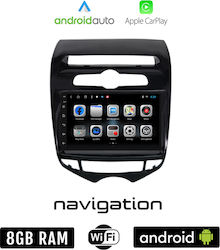 Ηχοσύστημα Αυτοκινήτου για Hyundai ix20 (Bluetooth/USB/WiFi/GPS/Apple-Carplay/Android-Auto) με Οθόνη Αφής 7"