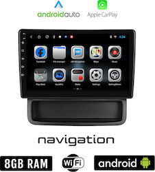 Ηχοσύστημα Αυτοκινήτου για Nissan Primastar (Bluetooth/USB/WiFi/GPS/Apple-Carplay/Android-Auto) με Οθόνη Αφής 10"