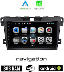Car-Audiosystem für Mazda CX-7 2006-2012 (Bluetooth/USB/WiFi/GPS/Apple-Carplay/Android-Auto) mit Touchscreen 9"