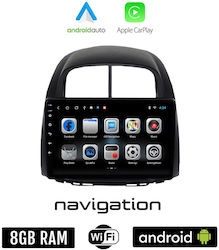 Car-Audiosystem für Daihatsu Sirion (Bluetooth/USB/WiFi/GPS/Apple-Carplay/Android-Auto) mit Touchscreen 10"