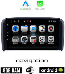 Sistem Audio Auto pentru Volvo S80 2001-2006 (Bluetooth/USB/WiFi/GPS/Apple-Carplay/Android-Auto) cu Ecran Tactil 9"