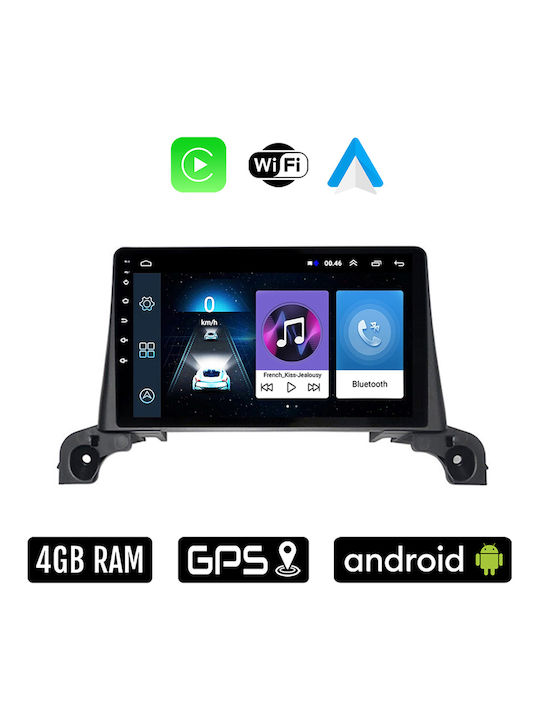 Auto-Audiosystem für Peugeot 5008 2017+ (Bluetooth/USB/WiFi/GPS/Apple-Carplay/Android-Auto) mit Touchscreen 9"