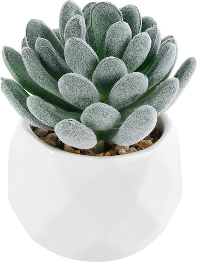 GloboStar Plantă Artificială în Ghiveci Mic Planta suculentă 9.5cm GloboStar Plantă Artificială în Ghiveci Mic Planta suculentă 9.5cm