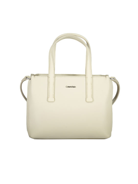 Calvin Klein Damen Tasche Hand Beige