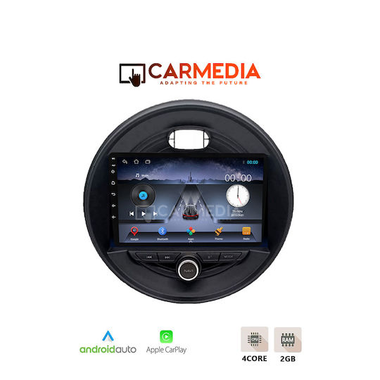 Carmedia Автомобилна Аудио Система (Блутут/USB/WiFi/GPS/Apple-Carplay/Android-Auto) с Тъчскрийн 9"
