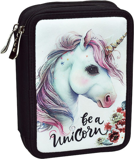 Double Filled Pencil Case Magic Unicorn