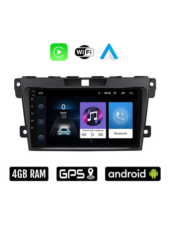 Car Audio System for Mazda CX-7 2006-2012 (Bluetooth/USB/WiFi/GPS/Apple-Carplay/Android-Auto) with Touch Screen 9"