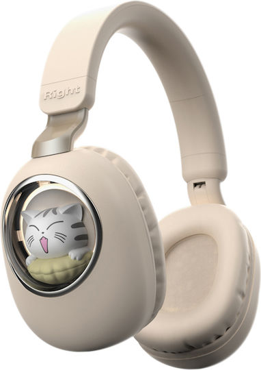 Cat 037 Безжични Bluetooth Over Ear Слушалки с 12 часа Работа Бели
