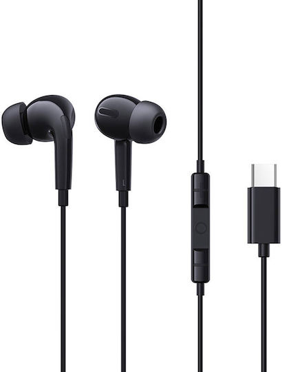 Baseus Encok Cz18 In-ear Handsfree Ακουστικά με Βύσμα USB-C Μαύρο
