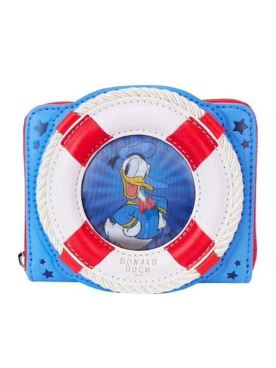 Loungefly Kids Wallet with Zipper Disney Donald Duck 90Th Anniversary