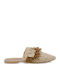 Flat Mules σε Μπεζ Χρώμα