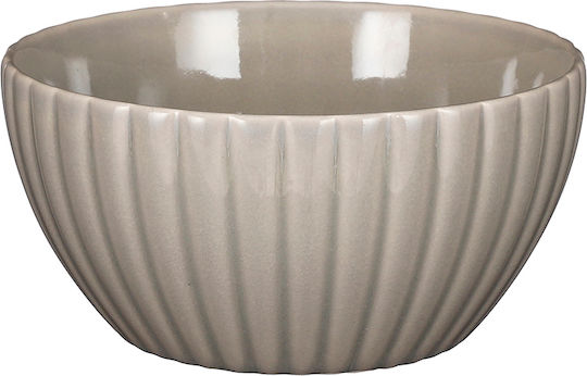MSA Servierschüssel Rund Keramik Gray mit Durchmesser 15.5cm