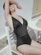 Black One Piece Swimsuit