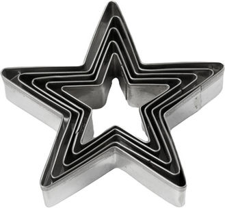 Drew Pearson International Ltd Cookie Cutter Star Metallic 5712854412780