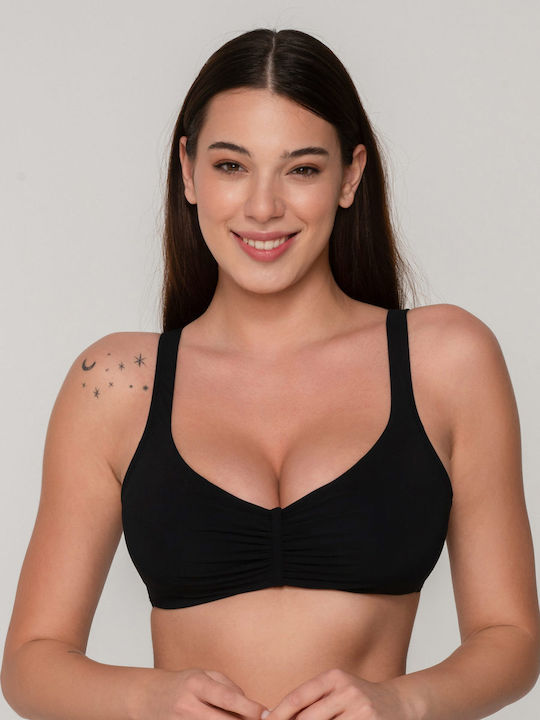 Luna Bikini Swim Top Sense with Adjustable Straps black