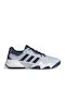 Men's Tennis Shoes Adidas Solematch Control 2 Halo Blue Dark Blue Cloud White