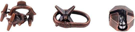 Project Genius Brainteaser True Genius Viking Forge Rätsel aus Metall TG446 3Stück
