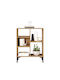 Bookcase Pine 69x25x87.6cm