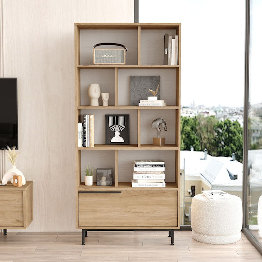 Mells Bookcase Natural 29.5x83.9x175.6 cm
