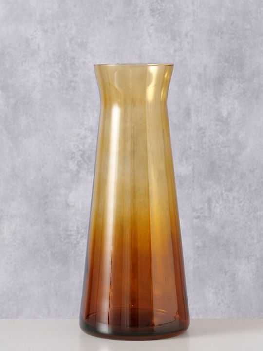 MSA Glas Karaffe zum Servieren 10.5cm mit Verschluss Braun 1Stück