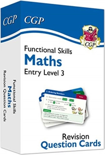 Funktionale Fähigkeiten Mathematik Übungsfragekarten Einstiegsstufe 3 Koordinationsgruppe Veröffentlichungen Ltd Cgp Hardcover