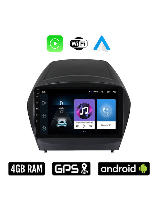 Автомобилна Аудио Система (Блутут/USB/WiFi/GPS/Apple-Carplay/Android-Auto) с Тъчскрийн 9"