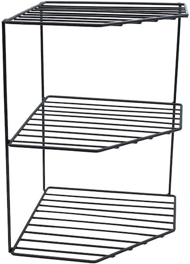 Uncle George Tischspiel Metallische Küchenorganisationsständer 25x25x36cm Schwarze
