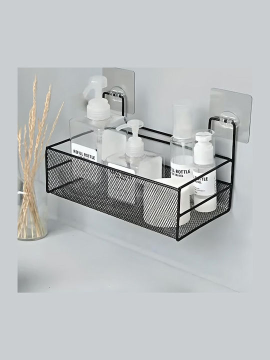 Uncle George Pendant Metal Shelf 26x14x14cm Black