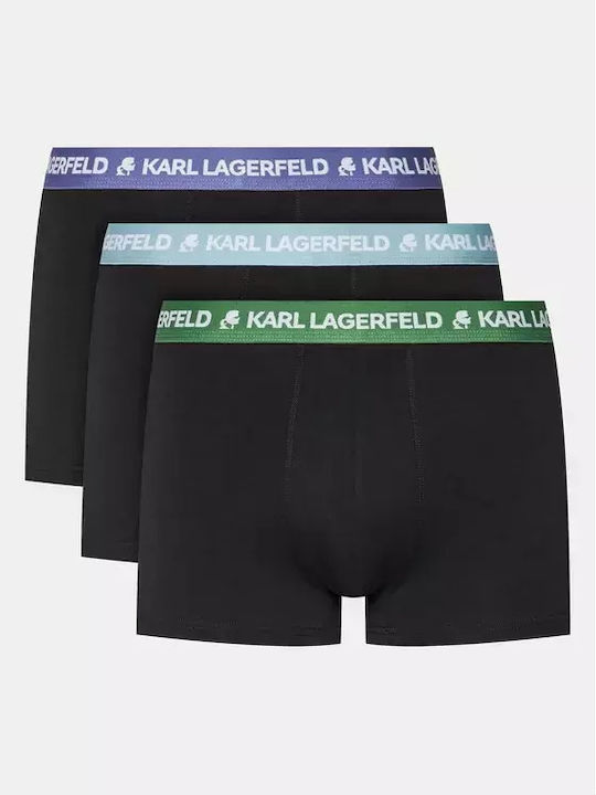 Karl Lagerfeld Ανδρικά Μποξεράκια Μαύρο 3Pack
