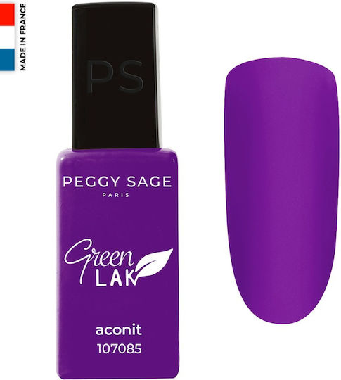 Peggy Sage Glossy Nagellacke Lang anhaltende Politur Greenlak Aconit 5ml