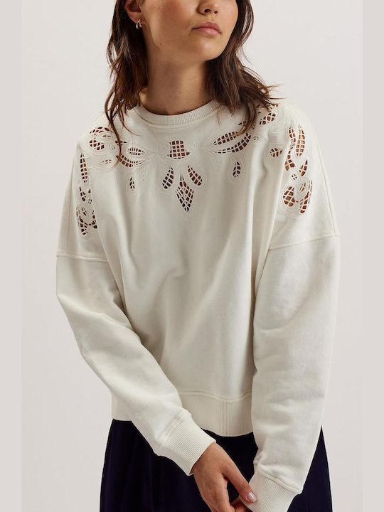 Ted Baker Women's Sweatshirt Ivory