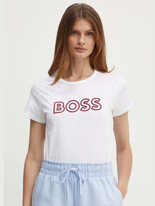 Hugo Boss Дамска Тениска White
