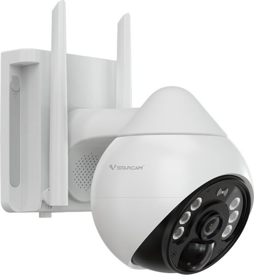 Vstarcam BG69 IP Κάμερα Παρακολούθησης Wi-Fi/4G Full HD+ 3MP Αδιάβροχη Μπαταρίας με Αμφίδρομη Επικοινωνία