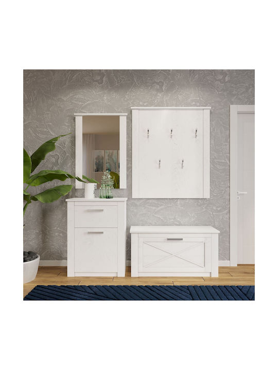 Fratelli Home Arnetha Като Огледало за Стена с Зелен Дърво Рамка 95x68см 1бр