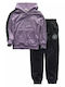 Set Trening Pentru Copii Violet 2 Bucăți G- Vibes
