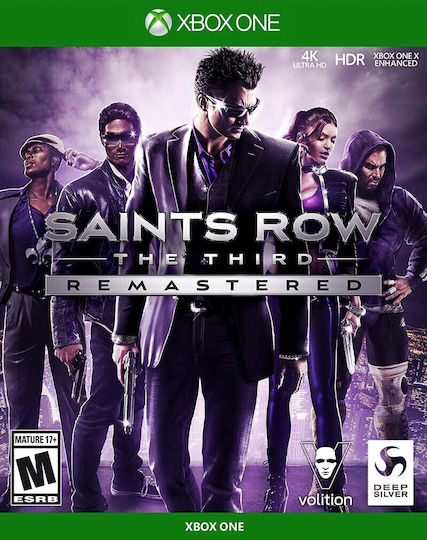 Saints Row: The Third Remastered XBOX ONE Game (Used)