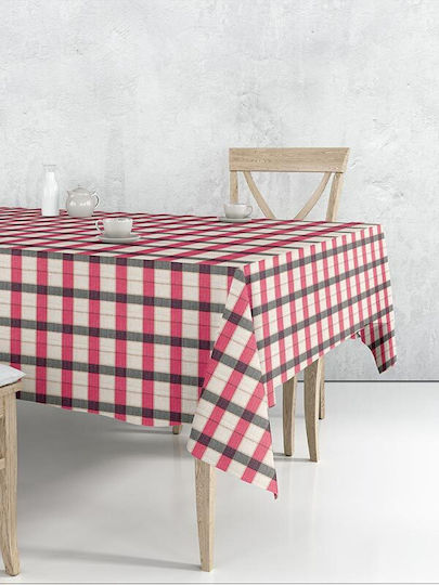 Sunshine Τραπεζομάντηλο 5452 Red 140x180εκ.