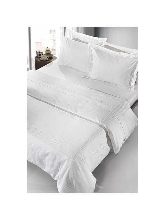 Guy Laroche Sheet Sets Queen 250x275cm. Nice White 4pcs