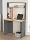 Schreibtisch Brompton Holz Pine/anthracite 90x51.6x148cm