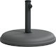 vidaXL Stand de umbrelă din Plastic Gri 32x32cm